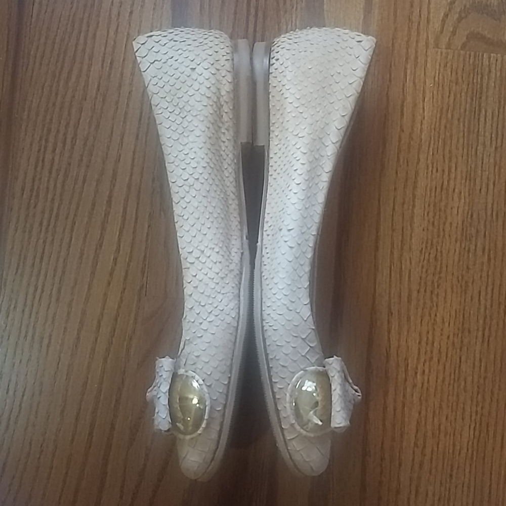 Stuart Weitzman Ballet Flat With Large Bow - image 2